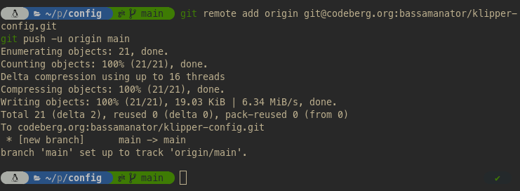 git push